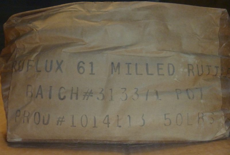 Milled Rutile - Side