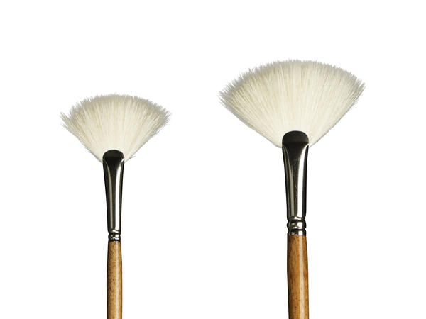 Amaco Fitch Fan Glaze Brushes - Columbus Clay Company