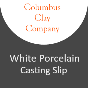 LJ-4- White Porcelain Casting Slip - Cone 4 to Cone 6